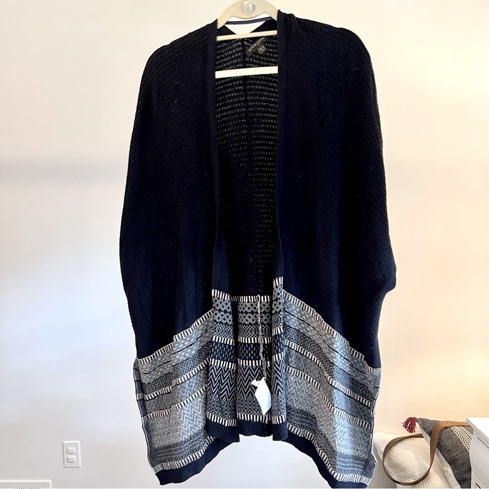 Banana Republic Poncho/Cardigan (Navy)